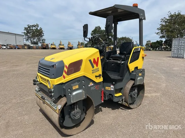 2023 Wacker Neuson RD27-120 Double Drum Roller