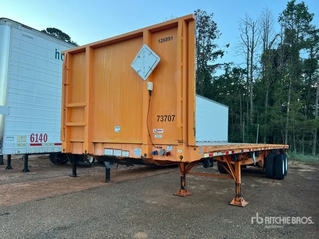 2018 Great Dane 36 ft T/A Flatbed Trailer