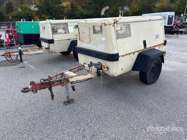 1996 Ingersoll Rand P-185 185 cfm Mobile Air Compressor