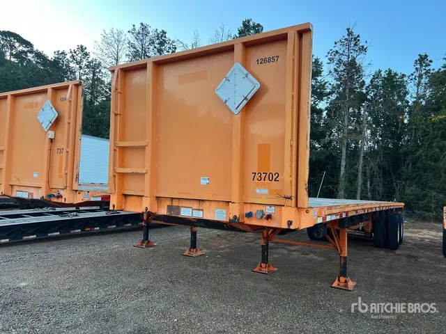 2018 Great Dane 36 ft T/A Flatbed Trailer