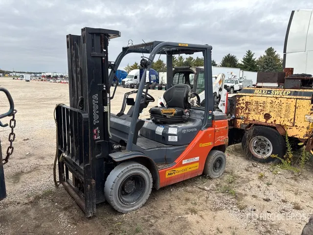 2023 Toyota 50-8FGU25 4800 lb Cushion Tire Forklift (Inoperable)