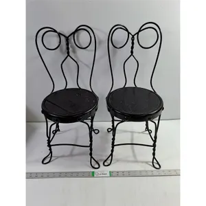 (2) Kid's Ice Cream Parlour Chairs, Pickup Only