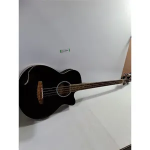 (1) SKY Acoustic-Electric Bass Guitar in Black Gloss finish, Pickup Only