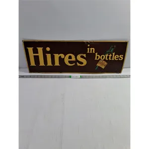 Hires Root Beer Tin Sign-27.5"x10"
