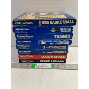 (8) Vintage Intellivision Game Cartridges