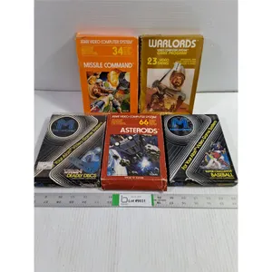 (5) Vintage Atari Game Cartridges