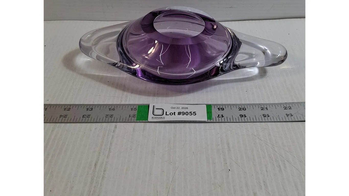 Vintage MCM Art Glass Bowl