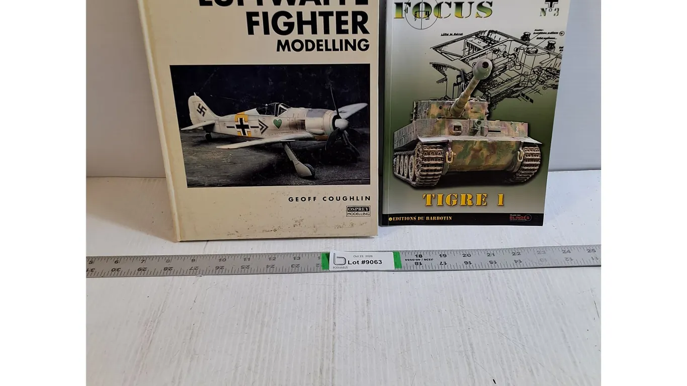 (2) Boks: WW 2 Lustwaffe Fighter Modelling and Focus Tigre 1