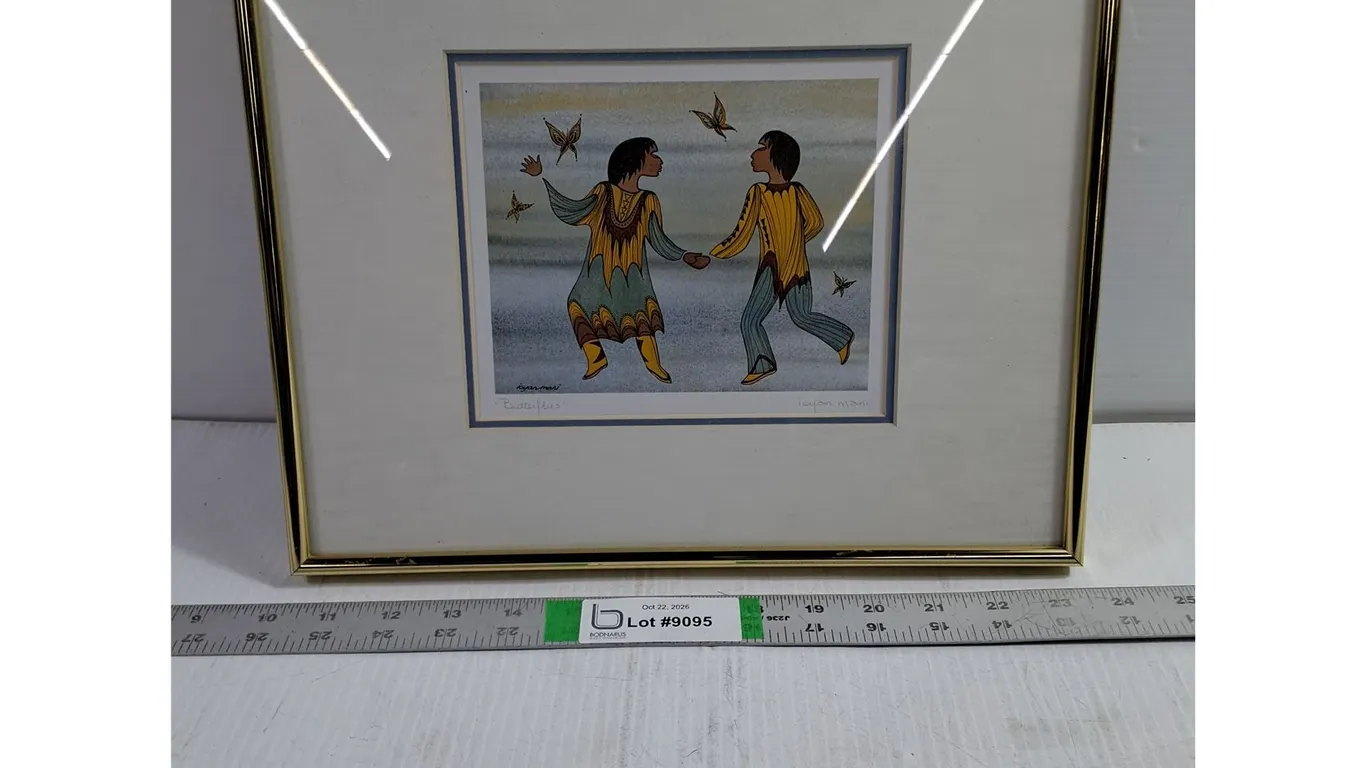 Art Print "Butterflies" By Indigenous Canadian Artist Maxine Noel-13.5"x11"