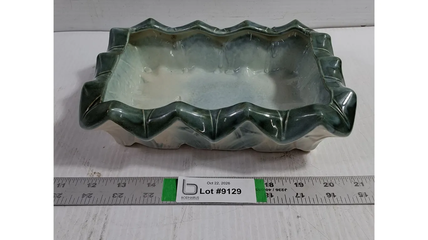 Antique McCoy Planter-Rectangular,Low Height for Succulents/Bonsai Tree