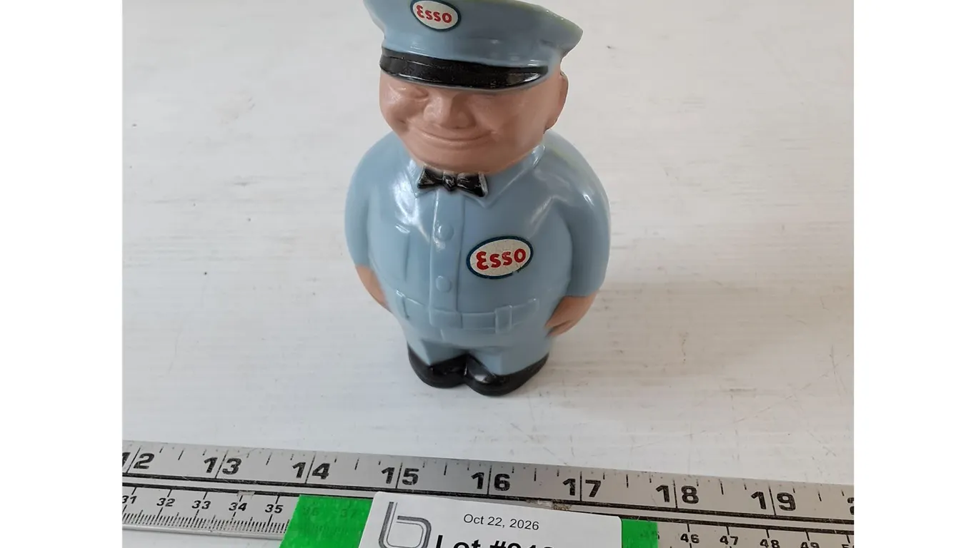 Esso Worker Coin Piggy Bank