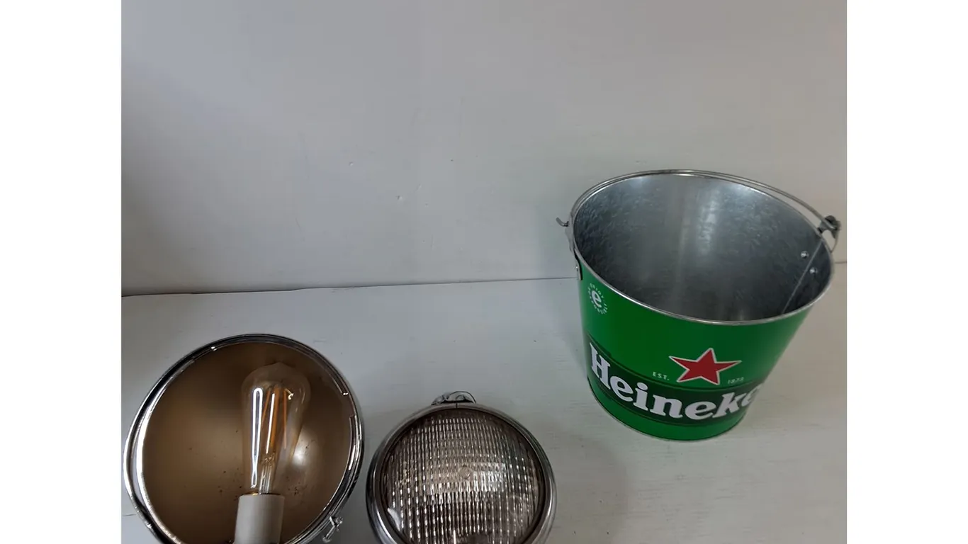 Heineken Bucket, (2) Car Spotlights