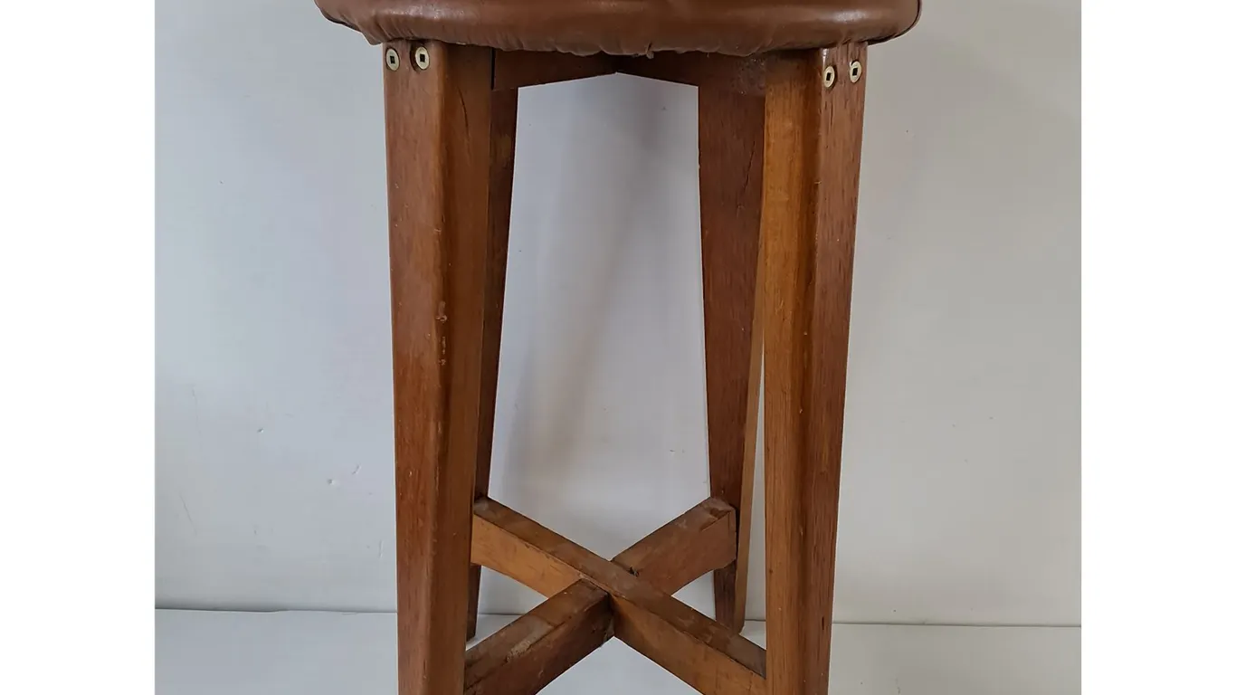 Wooden Stool 21" Tall, Pickup Only