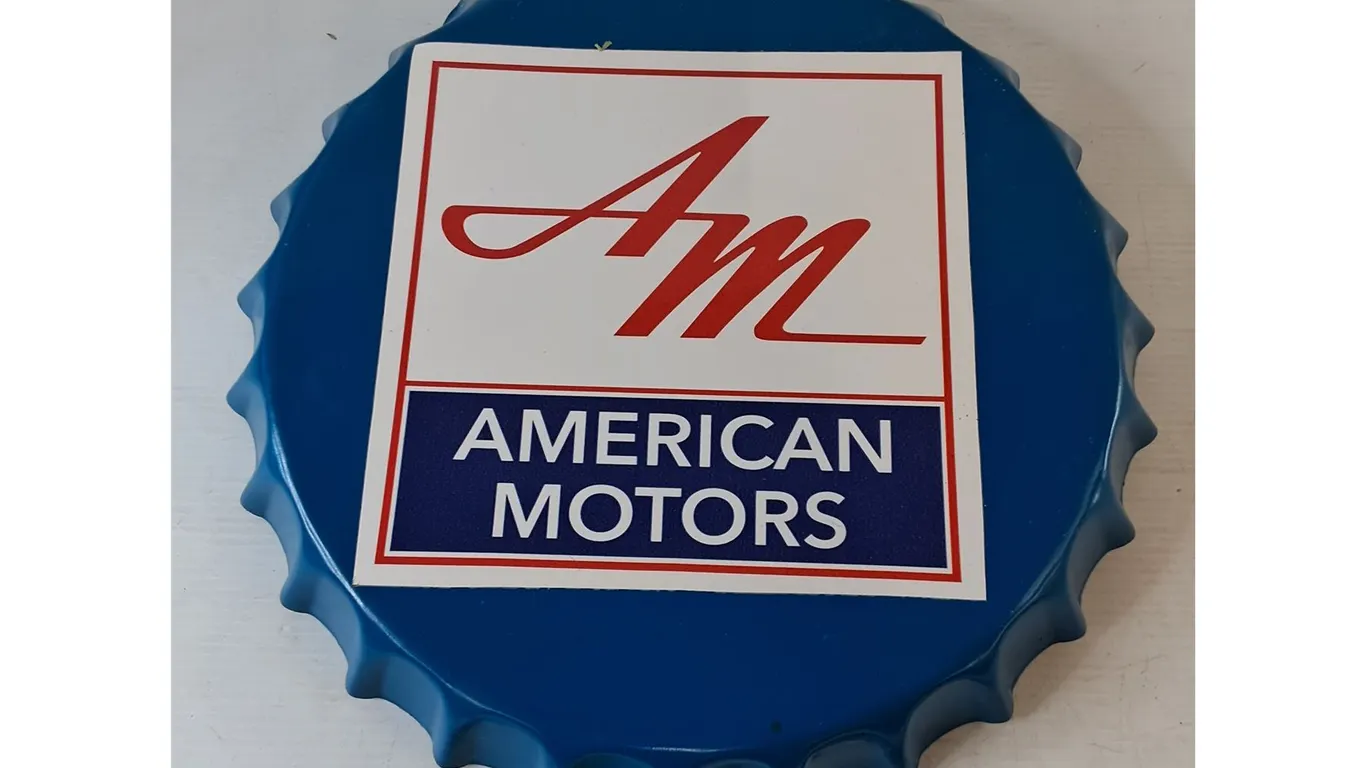 AM American Motors Bottlecap Wall Decoration