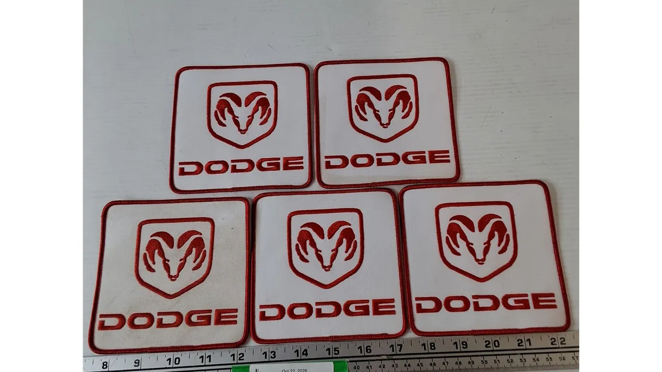 (5) Dodge Patches