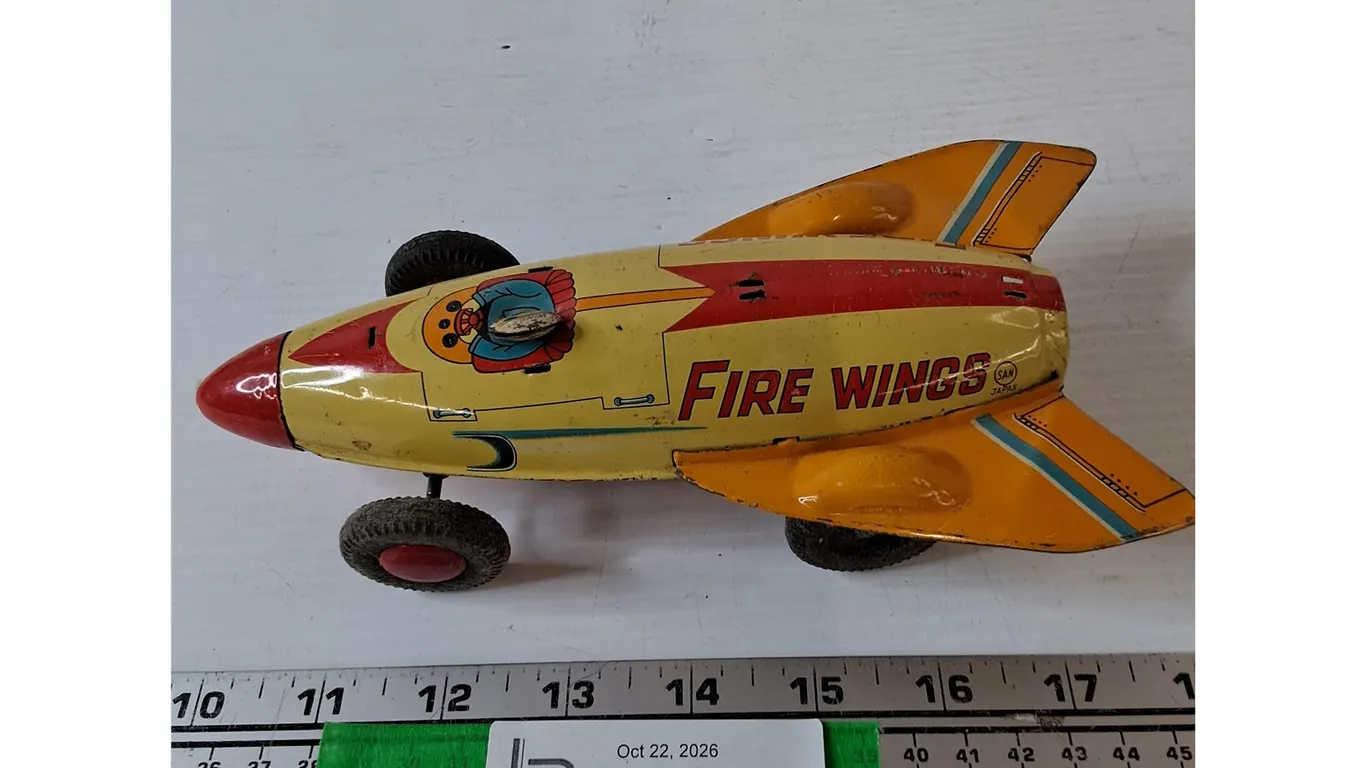 Fire Wings Metal Toy Rocket Car