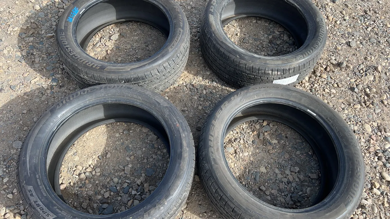 4 - 245/50R20 Bridgestone All Season Tires