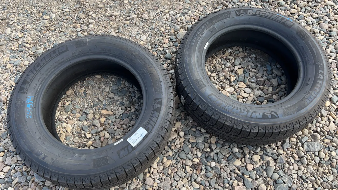 2 - 225/65R17 Michelin Winter Tires