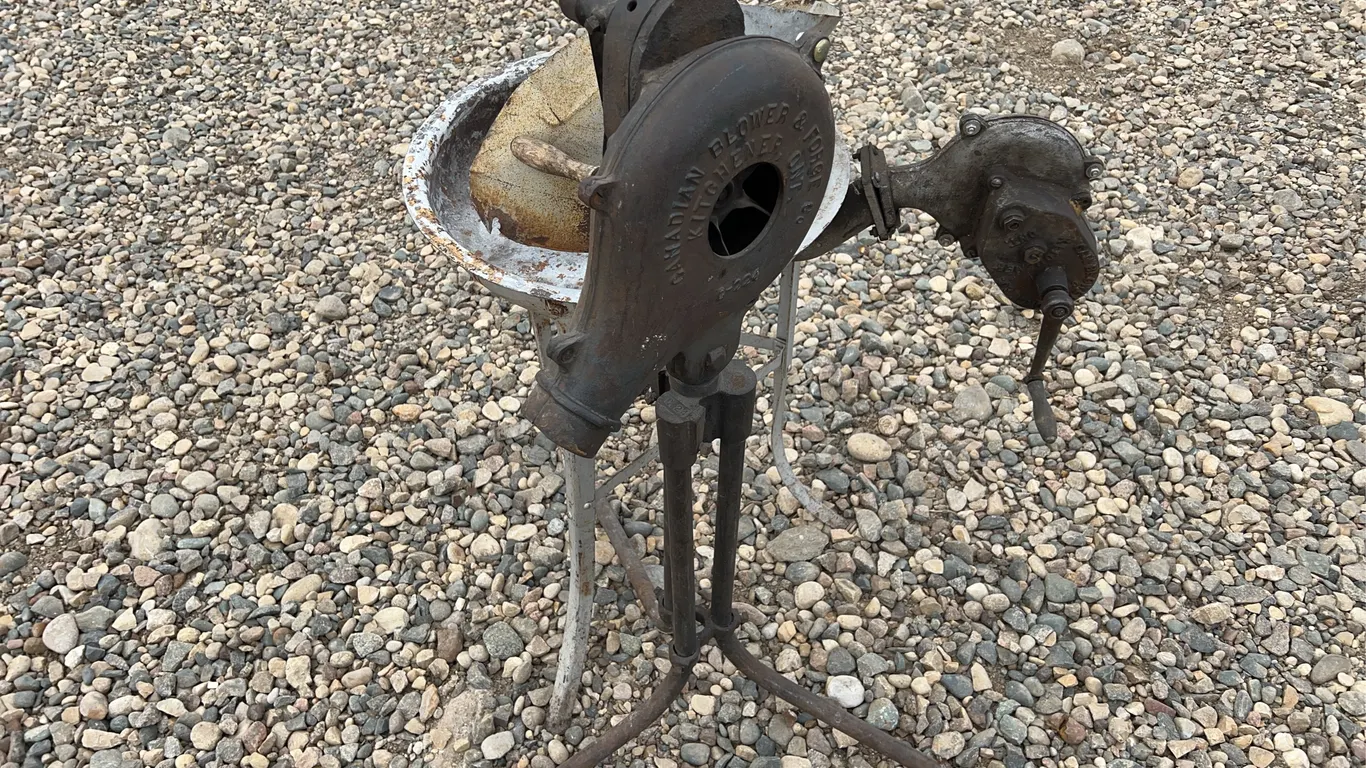 Coal Forge & Stand Alone Canadian Blower & Forge Blower