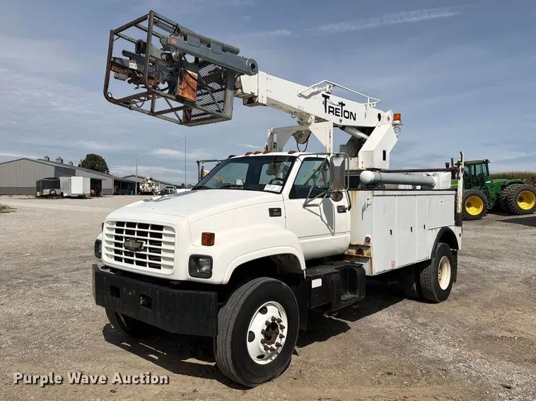 2000 Chevrolet C7 bucket truck