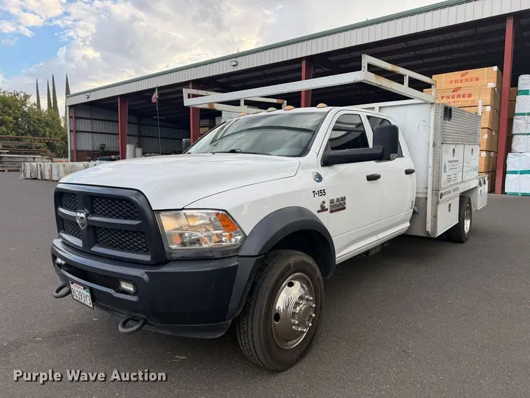 2018 RAM 5500 utility / service truck