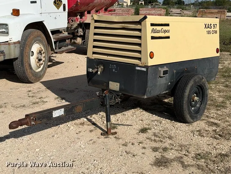 2006 Atlas Copco XAS97 air compressor