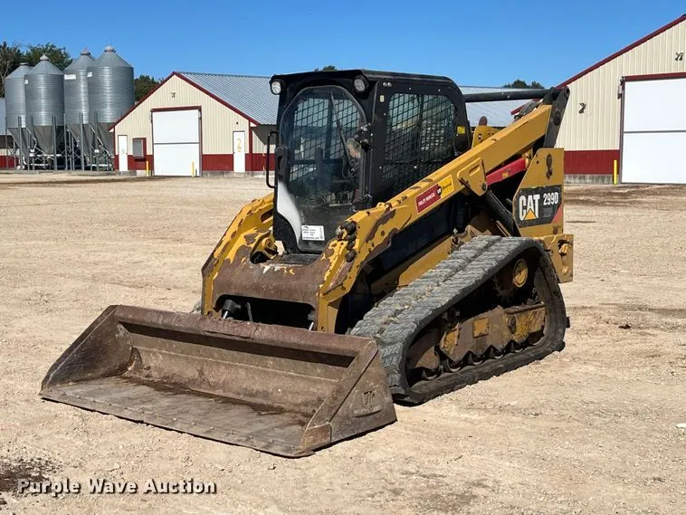 2014 Caterpillar 299D XHP tracked skid steer loader