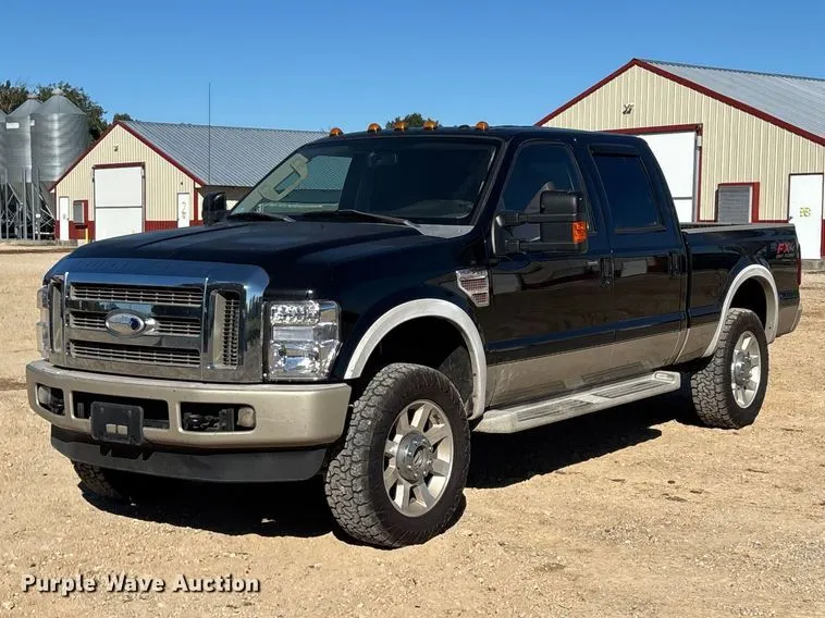 2010 Ford F250 Super Duty King Ranch Crew Cab pickup truck