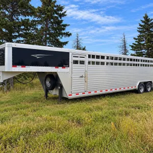 2014 Liberty Tri/A Alluminum Livestock Trailer