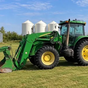 2004 John Deere 7820 MFWD Loader Tractor
