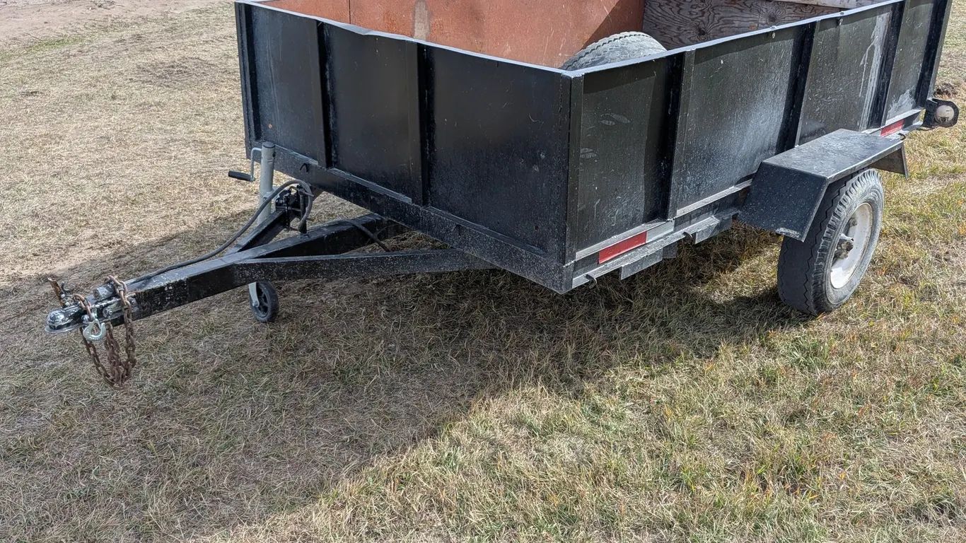 10' Homemade S/A Utility Trailer