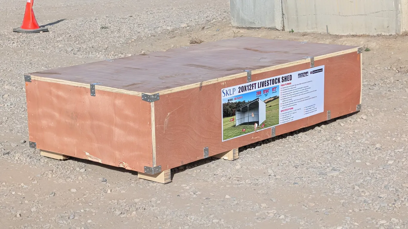 20' x 12' Unused Livestock SK-S2012 Shed