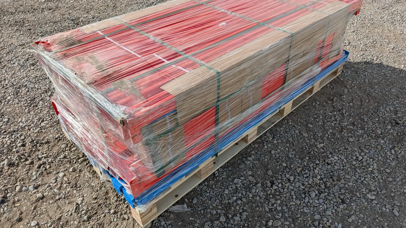 SKLP SK-HJ6 40' 6 Section Heavy Duty Metal Storage Shelves