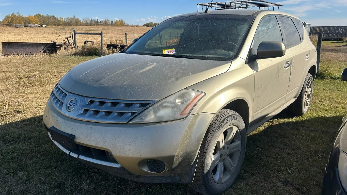 2007 Nissan Murano S SUV AWD 3.5L VIN JN8A208W47W615570