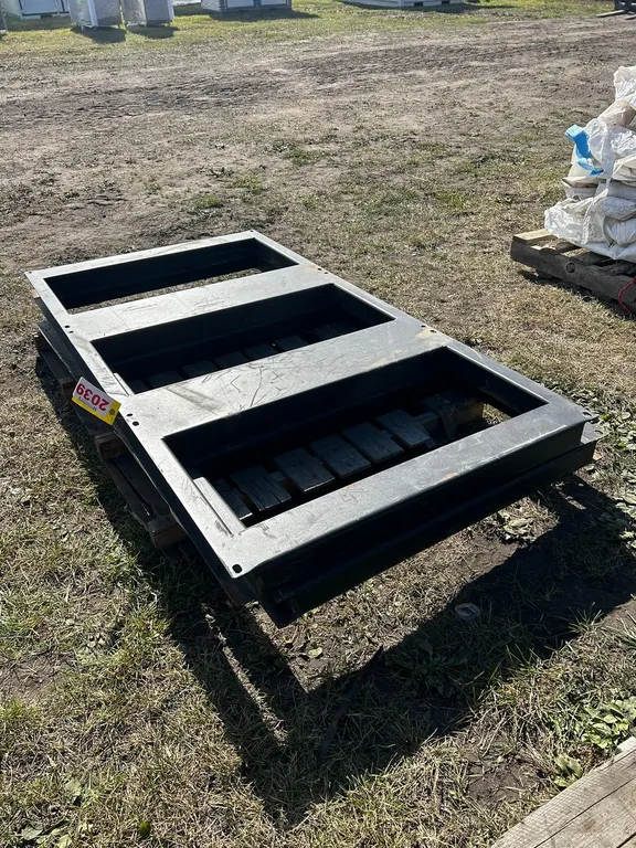 (2) Steel Platforms 38"x71"x3"