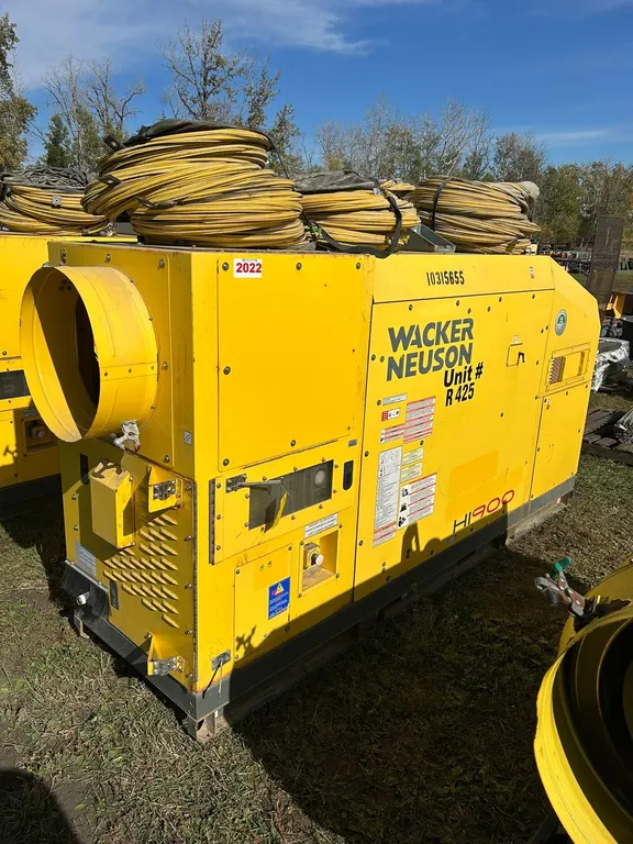 Wacker Neuson HI900 Skid Mounted Indirect Fired Air Heater, 900,000 BTU
