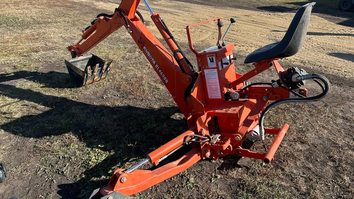 Kubota BL4690B Backhoe Attachment