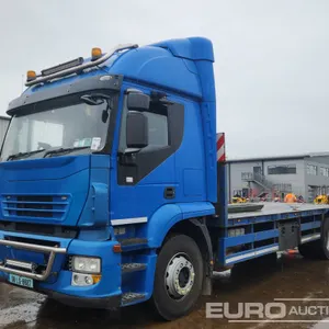 2008 Iveco Stralis 6x2 Beavertail Plant Lorry, Auto Gearbox 