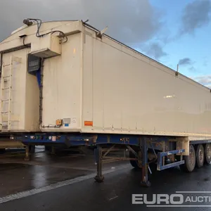 2014 Wilcox Tri-Axle Bulk Tipping Trailer, Easy Sheet (Tested 11/26) 