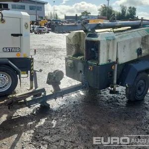 Ingersol Rand Single Axle Lighting Tower (Spares, No Engine) 