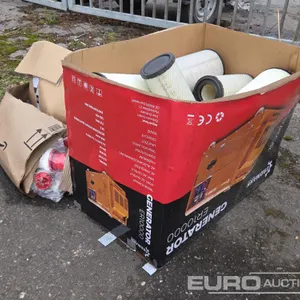 Unused Pallet of Assorted Oil & Fuel Filters, Electric Sockets, Air Filters 