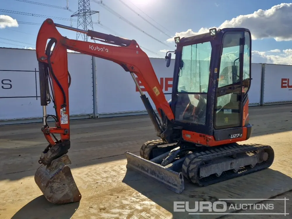2019 Kubota U27-4
