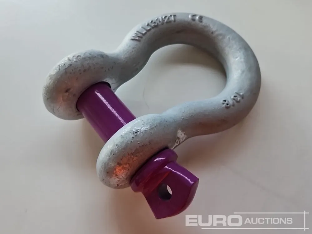 Unused 1-3/8" Bow Shackle (4 of)