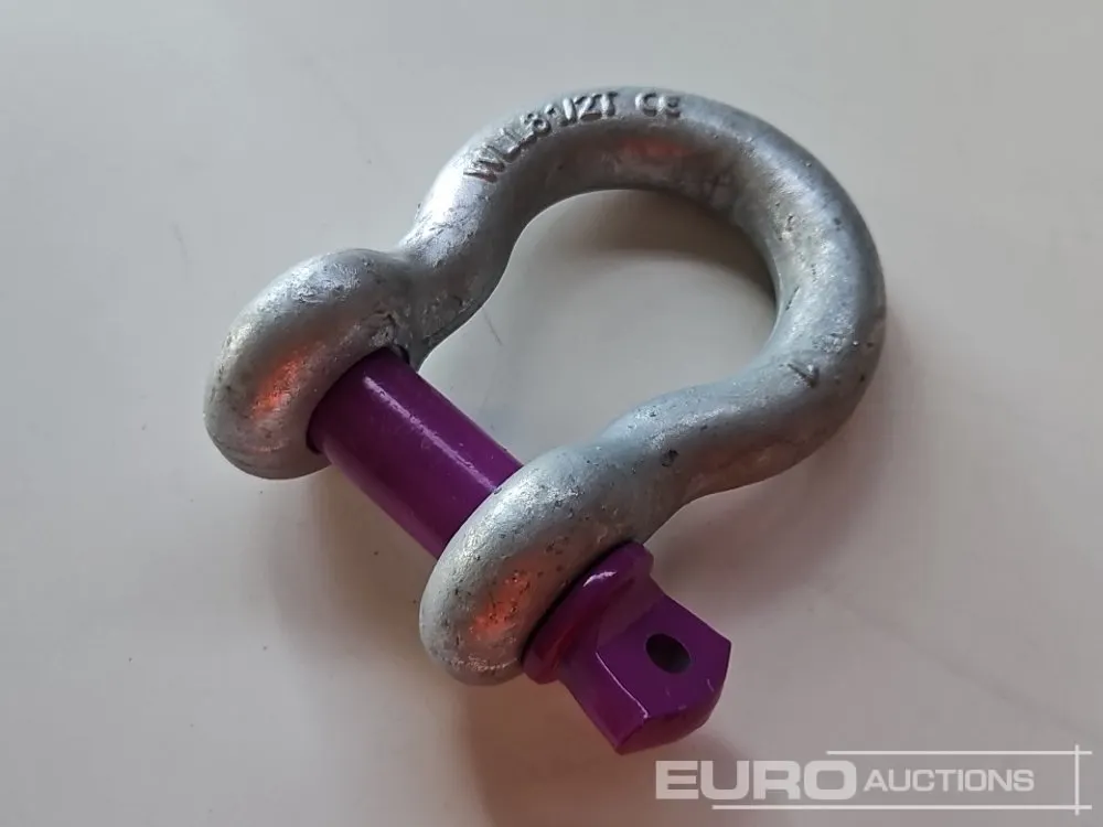 Unused 1" Bow Shackle (12 of)