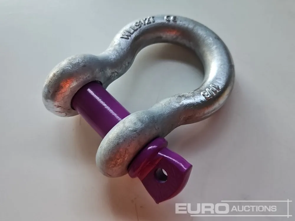 Unused 1-1/8" Bow Shackle (2 of)