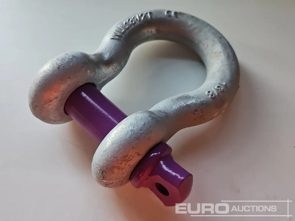 Unused 1-3/8" Bow Shackle (4 of)