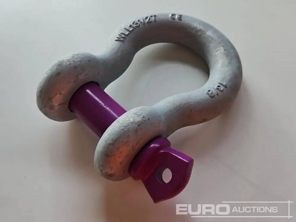 Unused 1-3/8" Bow Shackle (4 of)