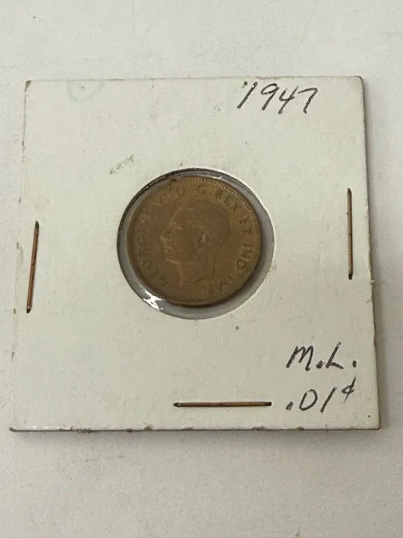 1 - 1947 (Maple Leaf) Penny