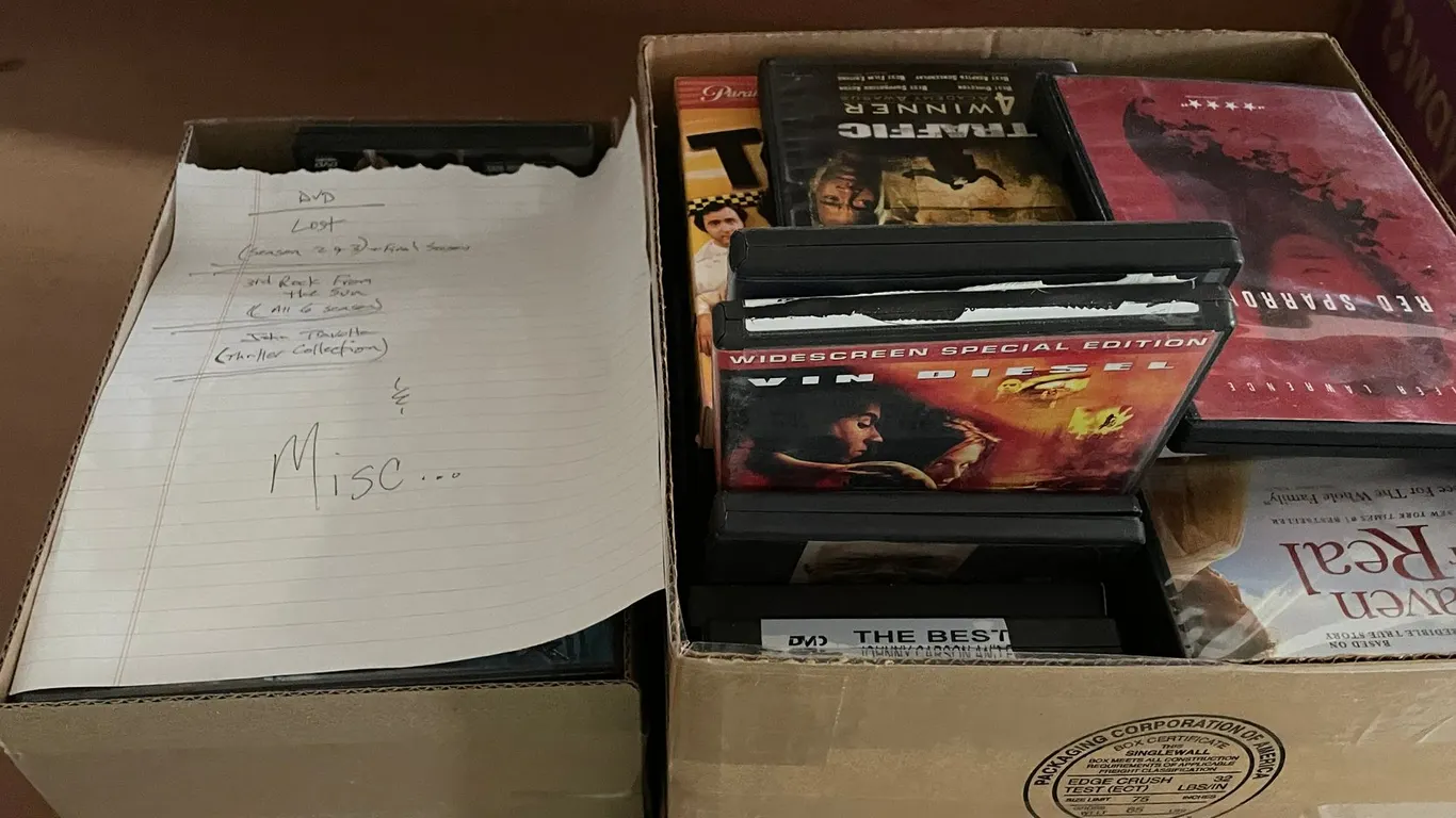 Lot of DVDs
