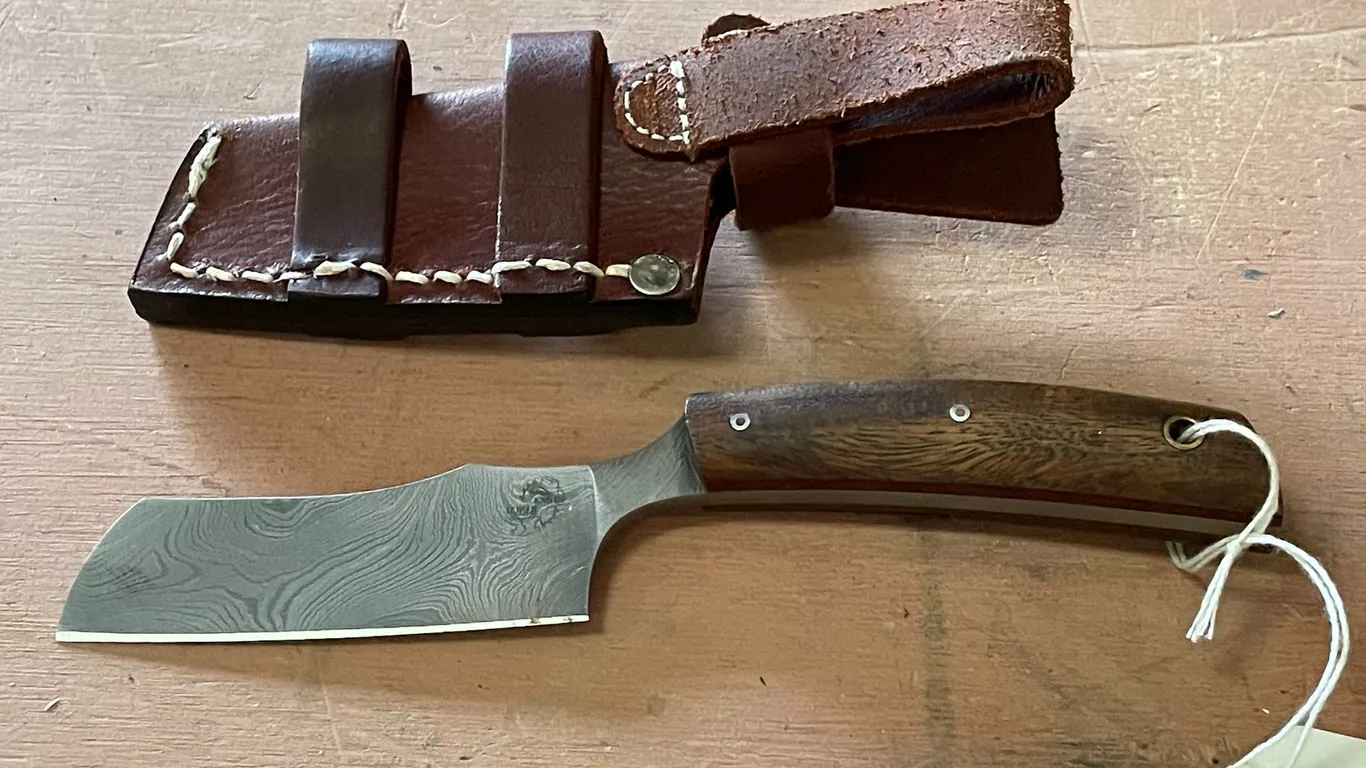 Rohan Knives Damascus Blade Knife